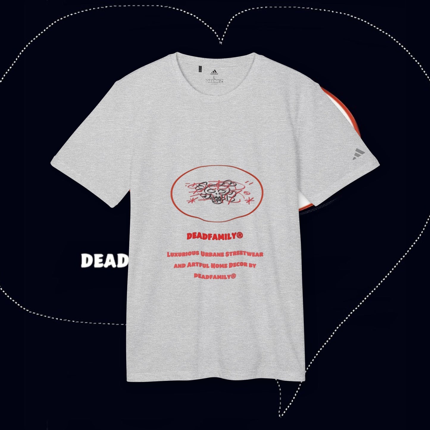 ADIDAS® X DEADFAMILY ® Unisex Sport T-shirt