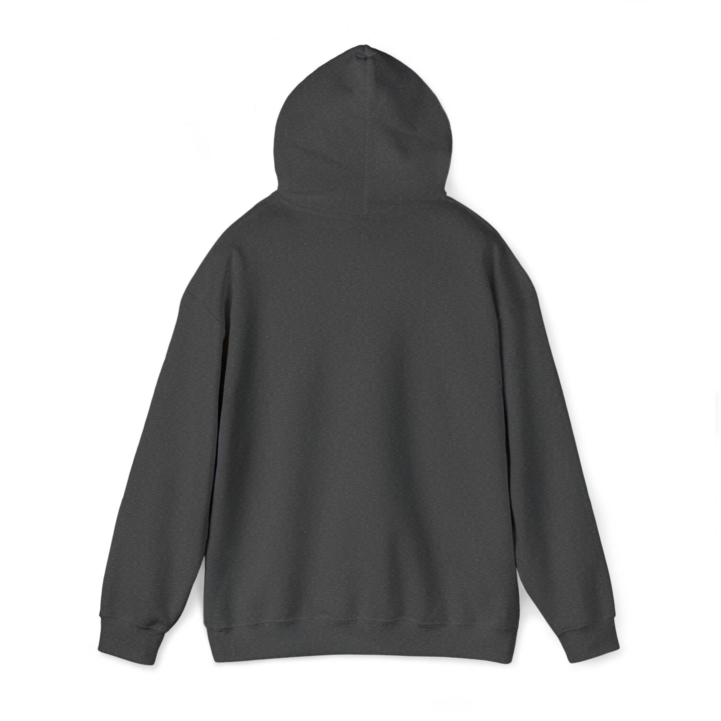 Deadfamily wildstyle font embroided Unisex Heavy Blend™ Hooded Sweatshirt