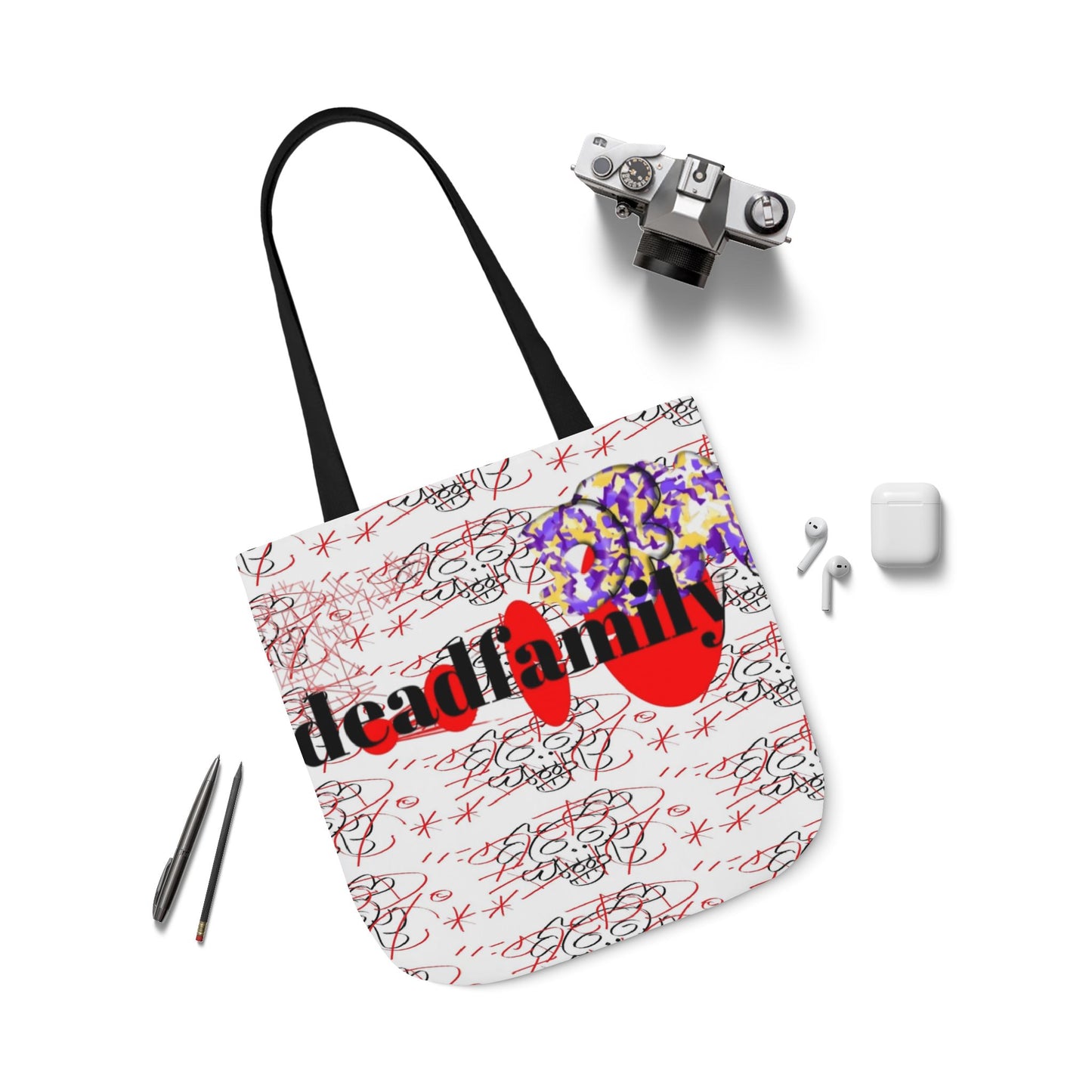 DEADFAMILYMERCHANDISE © tomskull Canvas Tote Bags