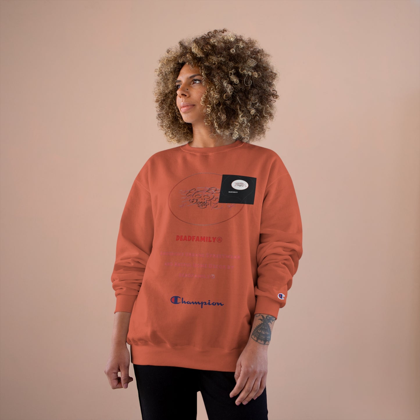 Champion® X DEADFAMILY® unisex sweatshirt