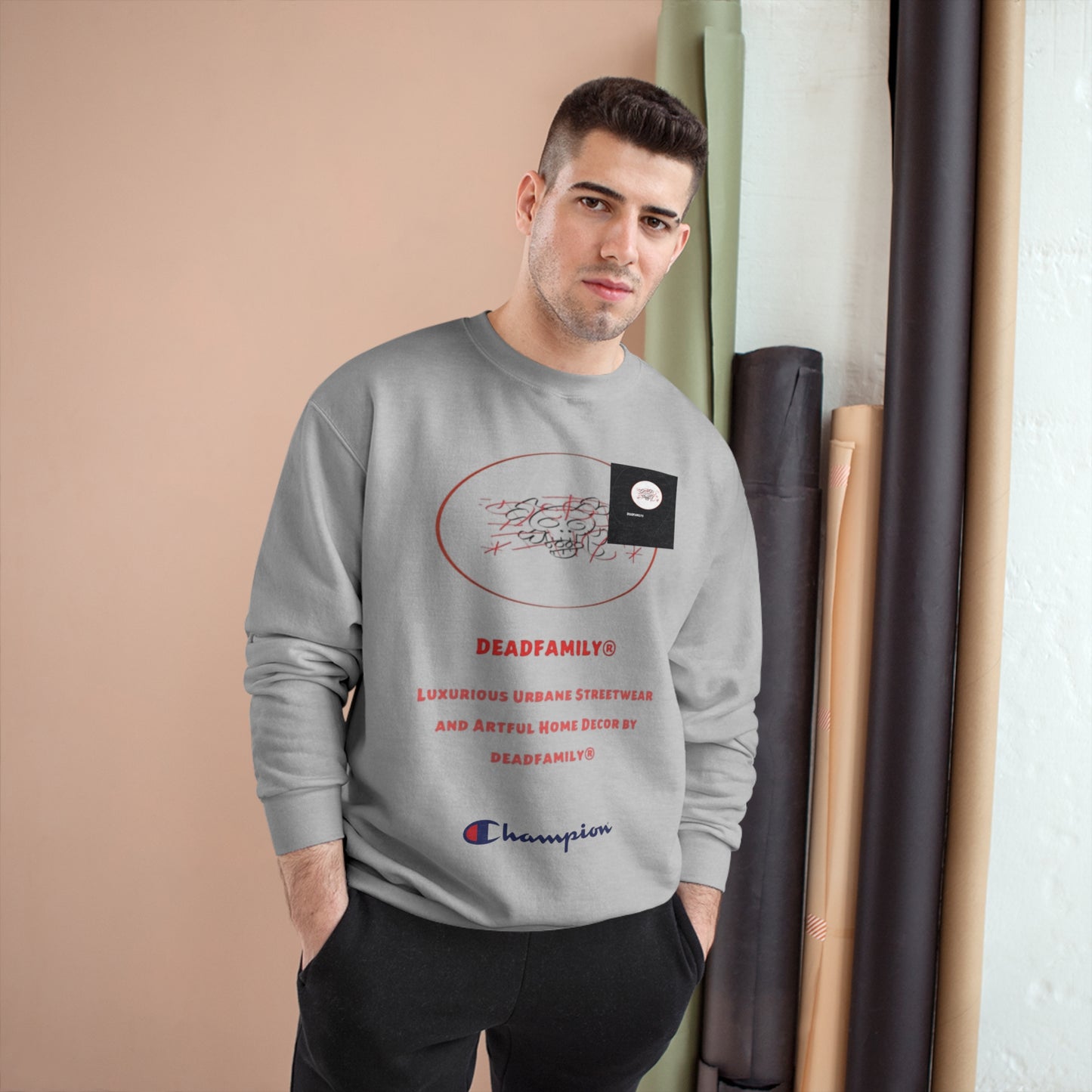 Champion® X DEADFAMILY® unisex sweatshirt