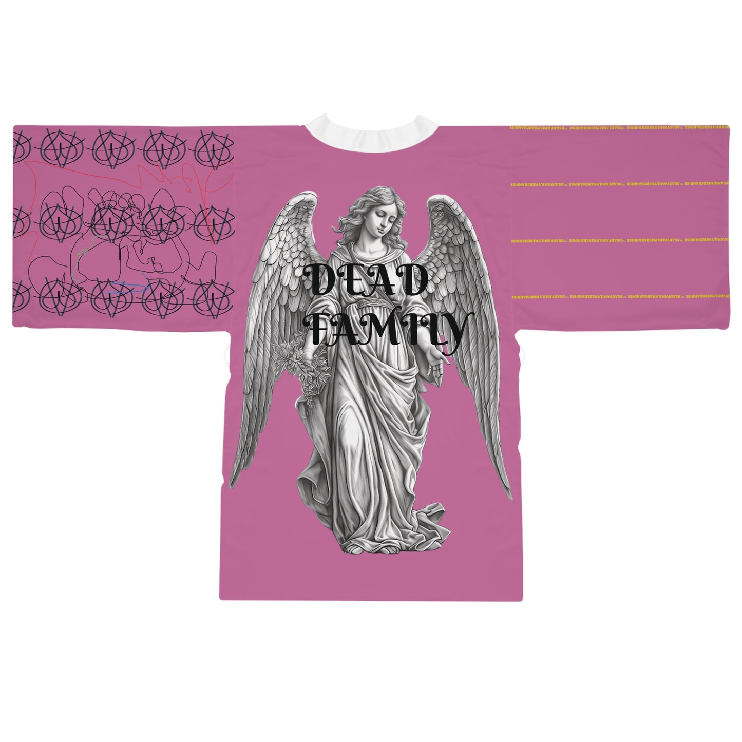 Deadfamily® Long Sleeve Kimono Robe