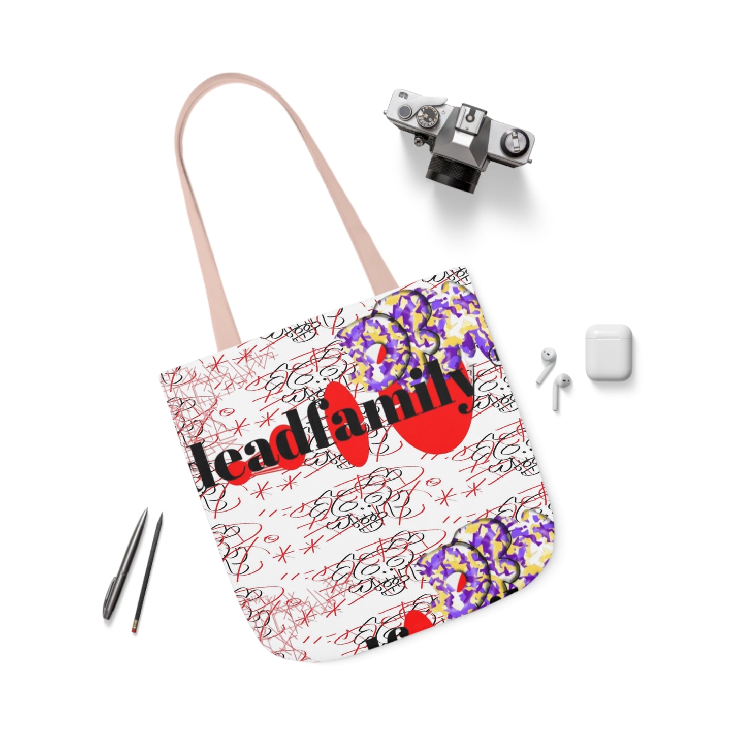 DEADINCMERCHANDISE © tomskull Canvas Tote Bags