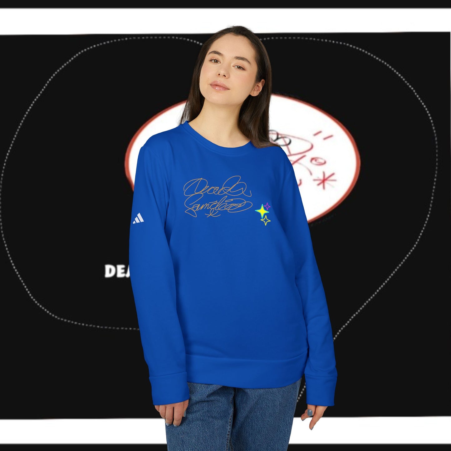 adidas X DEADfamily® Unisex Fleece Crewneck Sweatshirt