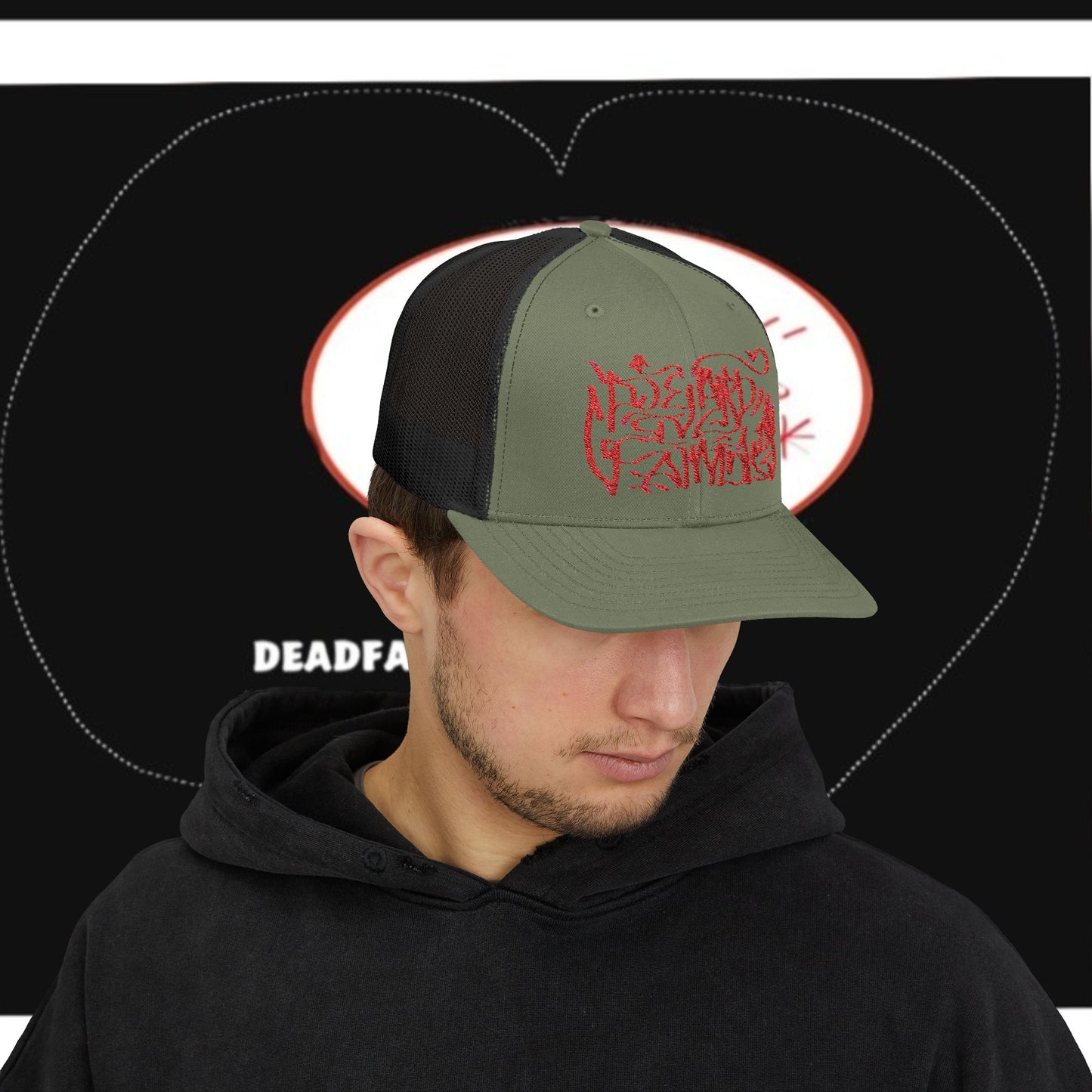 Wildstyle graffiti Snapback Trucker Cap