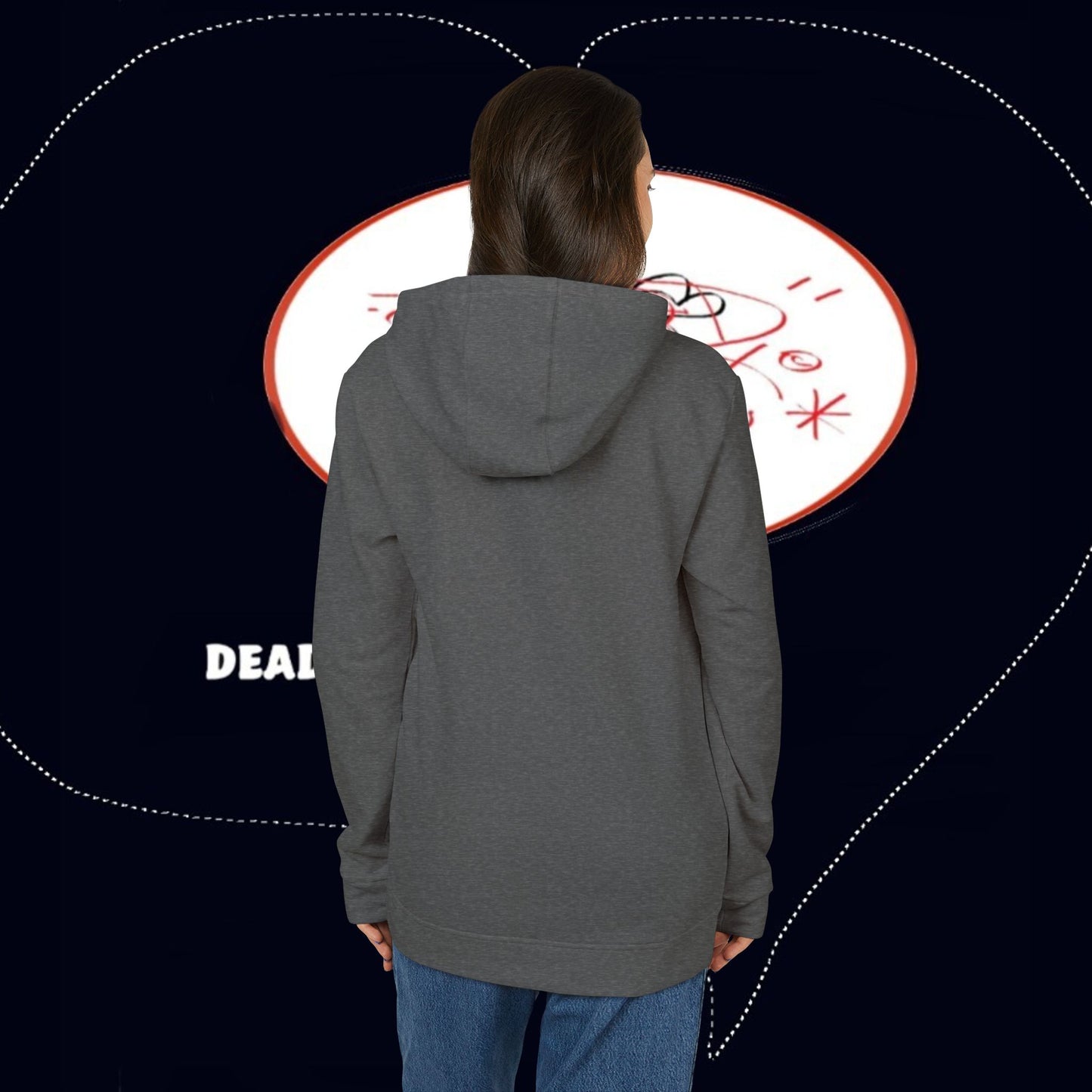 adidas® X deadfamil® Unisex Fleece Hoodie