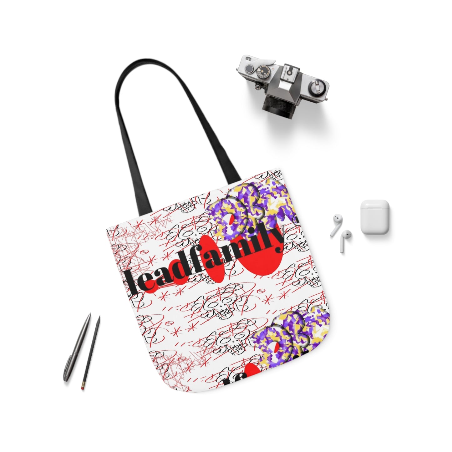 DEADINCMERCHANDISE © tomskull Canvas Tote Bags