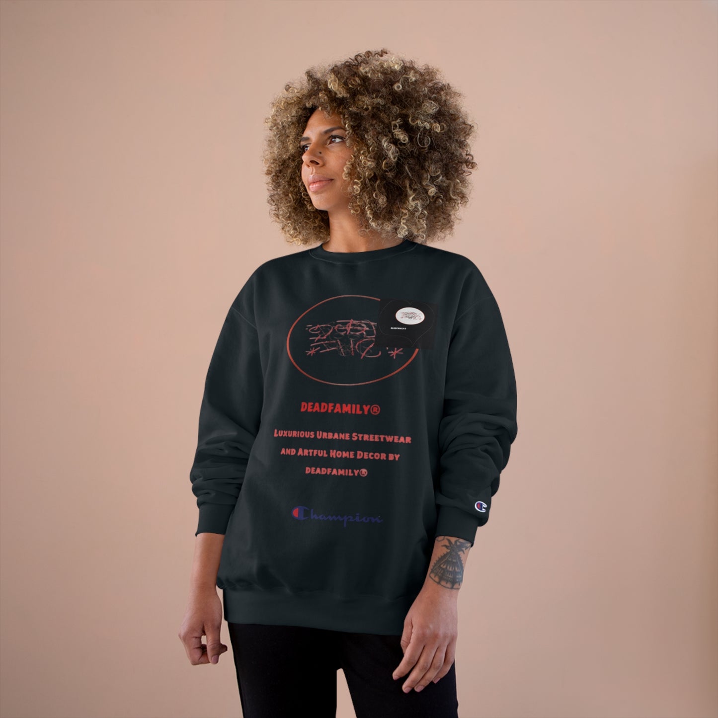 Champion® X DEADFAMILY® unisex sweatshirt