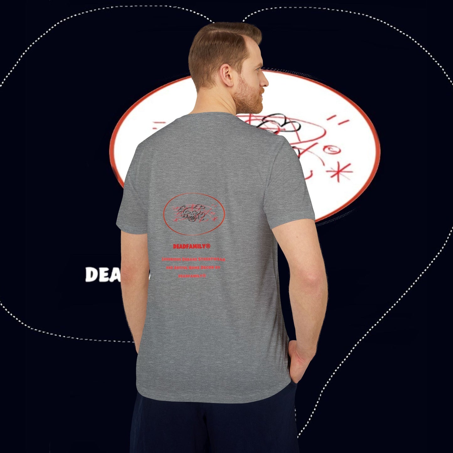 ADIDAS® X DEADFAMILY ® Unisex Sport T-shirt