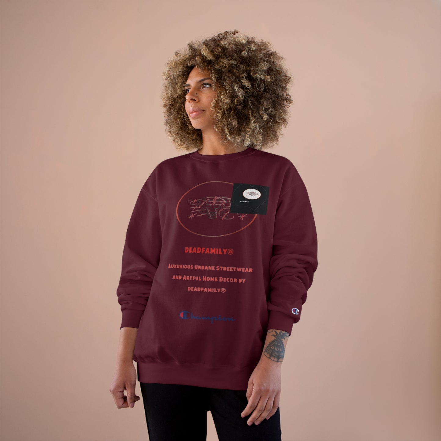 Champion® X DEADFAMILY® unisex sweatshirt