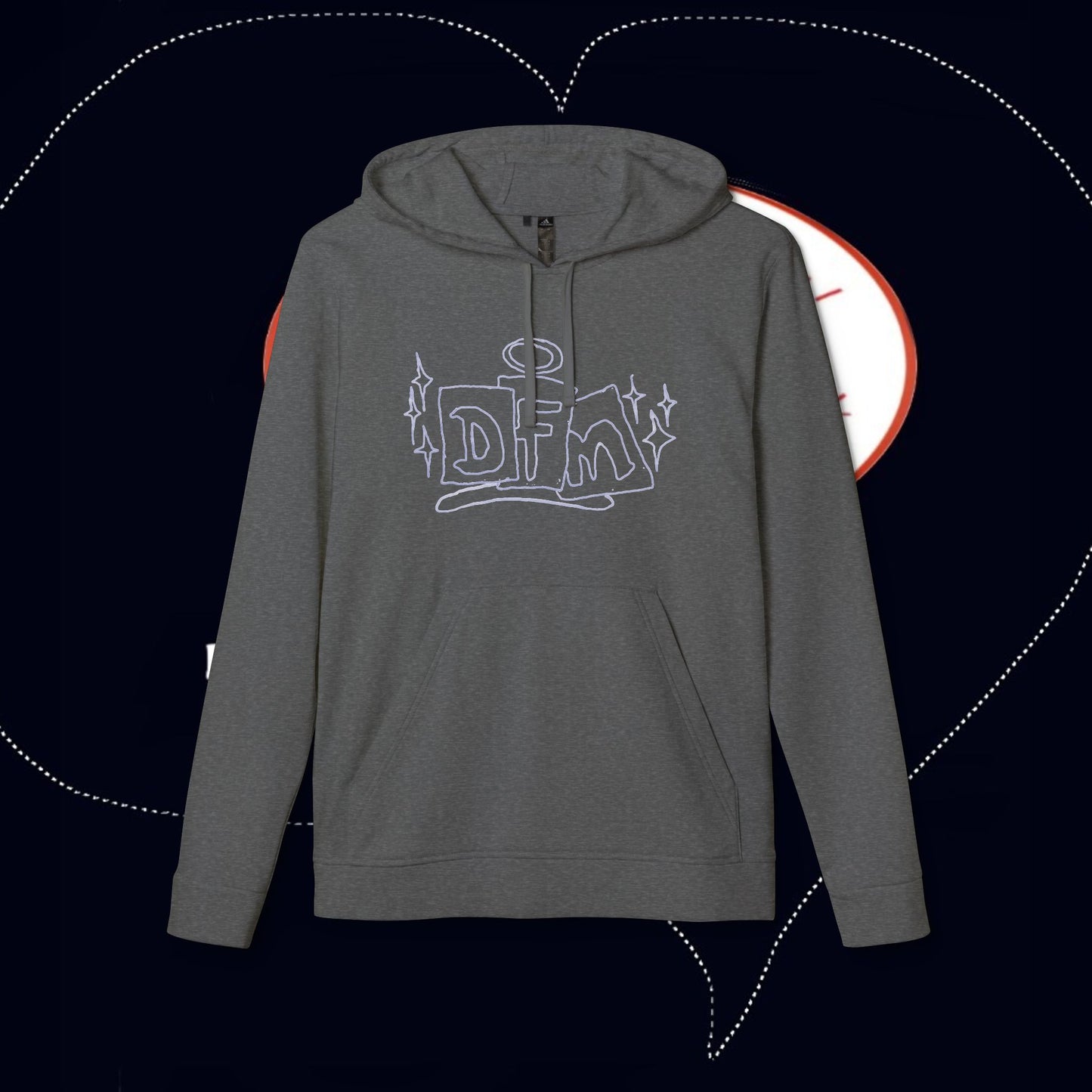 adidas® X deadfamil® Unisex Fleece Hoodie
