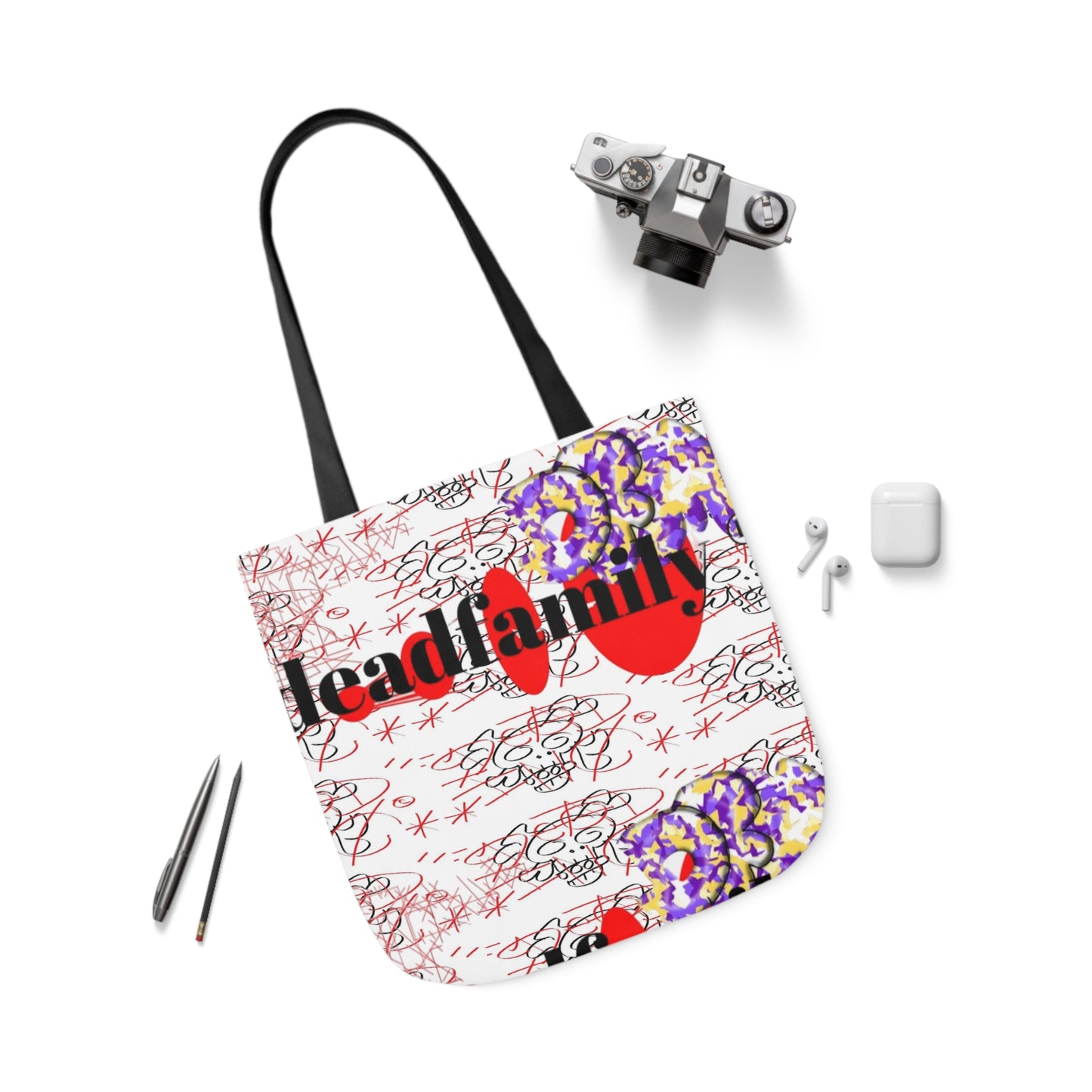 DEADINCMERCHANDISE © tomskull Canvas Tote Bags