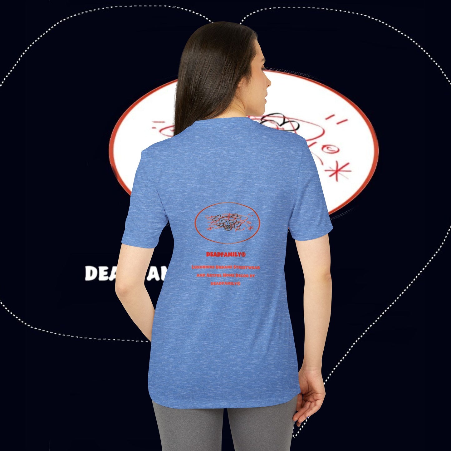 ADIDAS® X DEADFAMILY ® Unisex Sport T-shirt