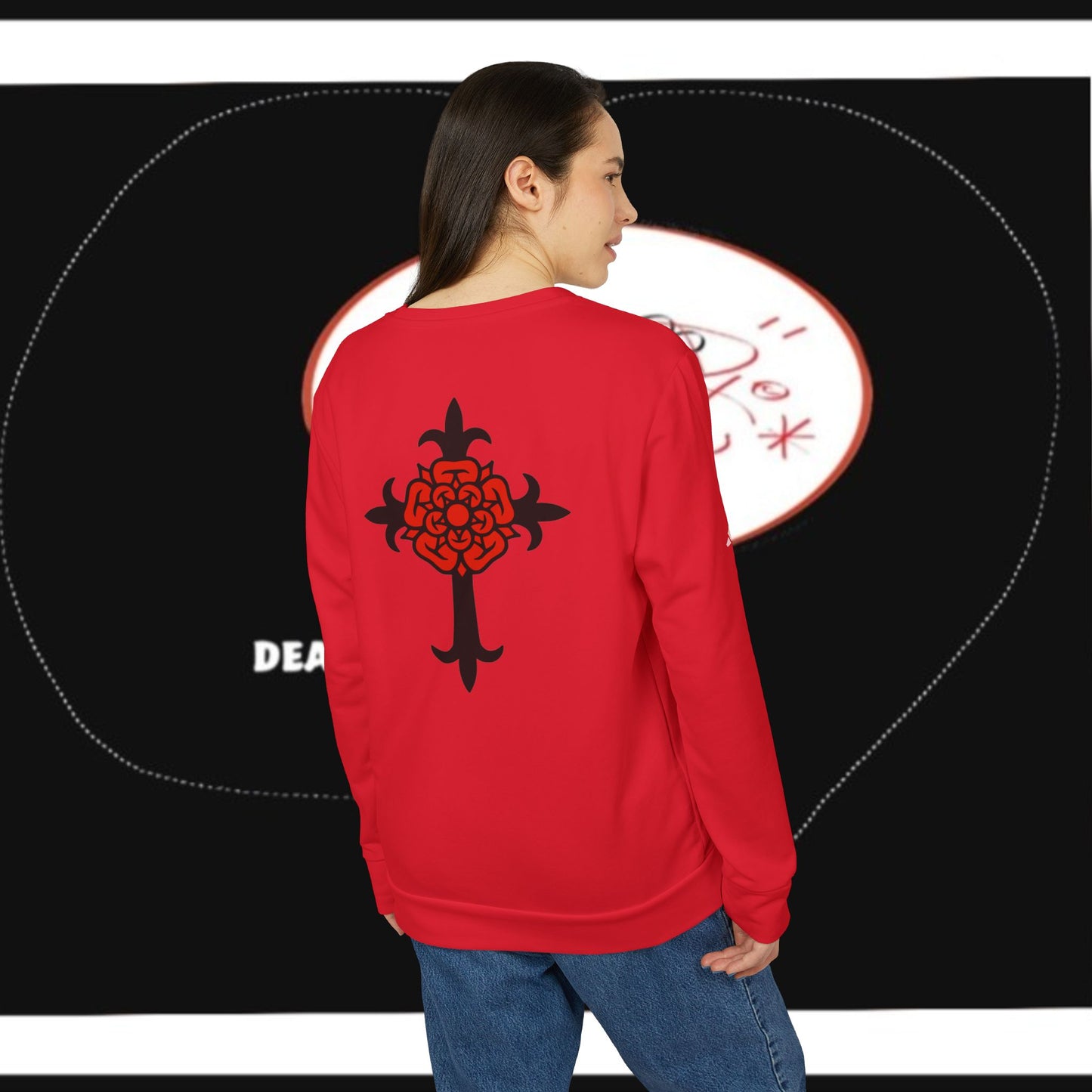 adidas X DEADfamily® Unisex Fleece Crewneck Sweatshirt