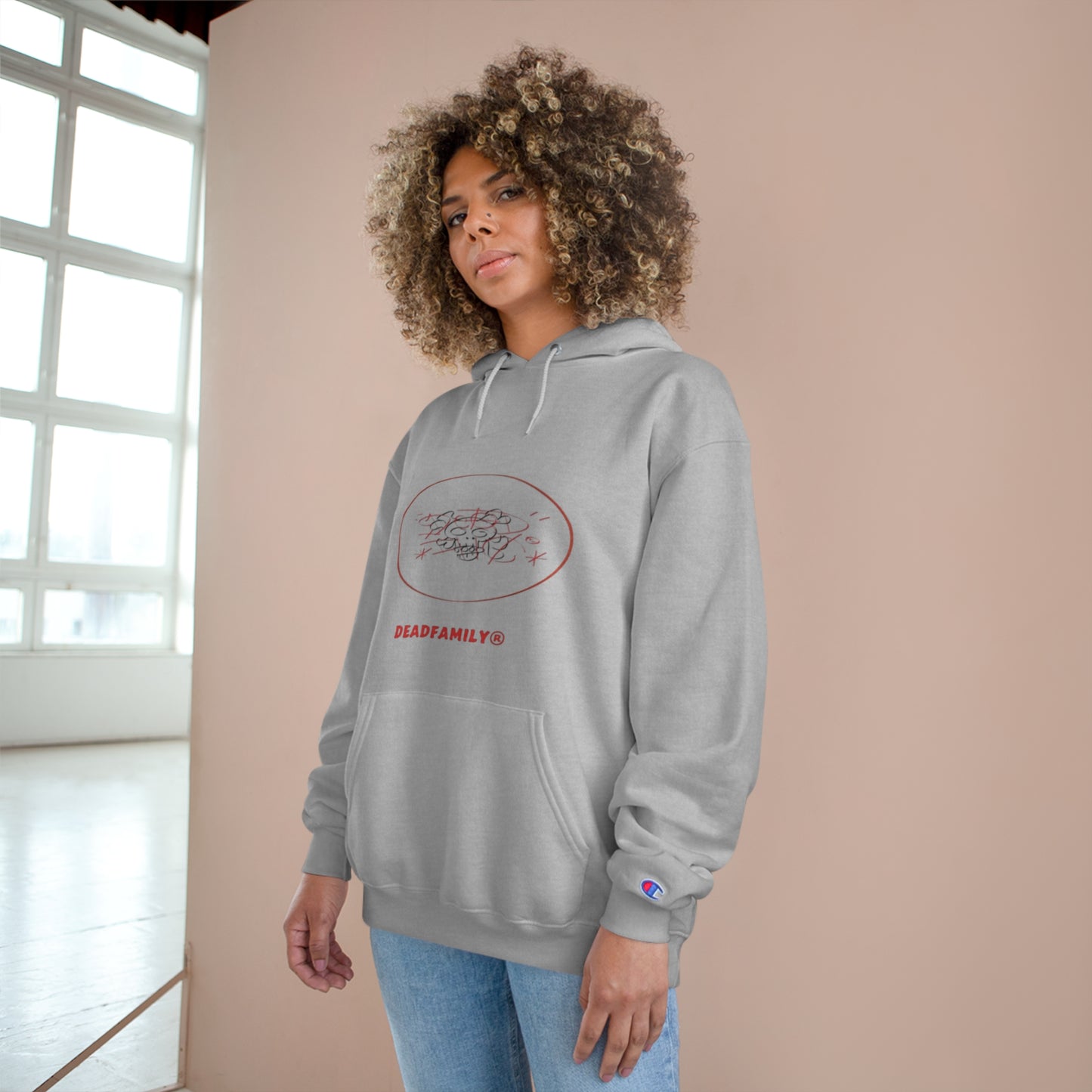 Deadfamily® X Champion® collaboration Hoodie