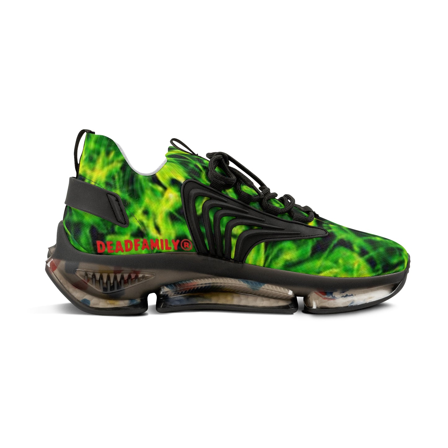 Deadfamily® burning apples Mesh Sneakers