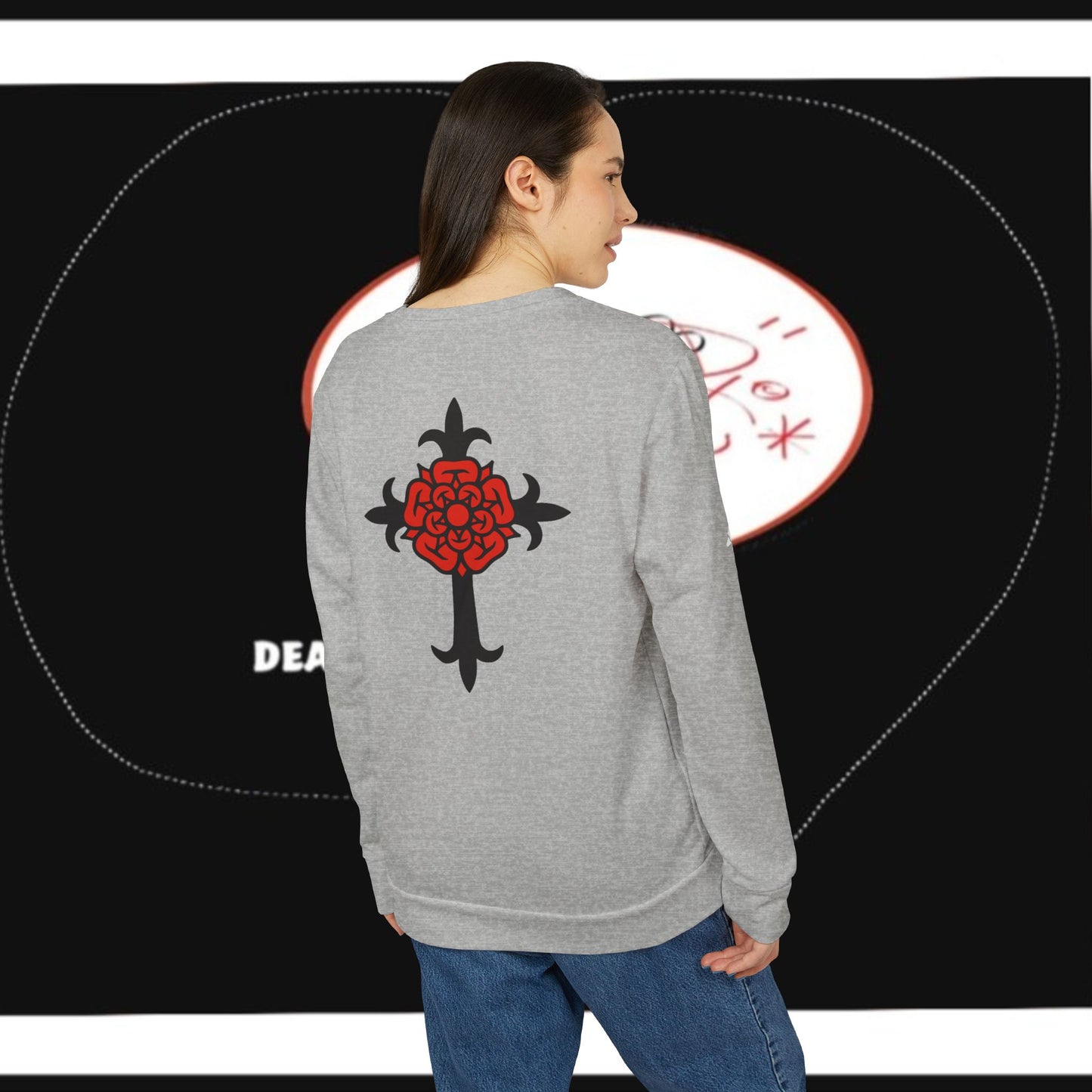 adidas X DEADfamily® Unisex Fleece Crewneck Sweatshirt
