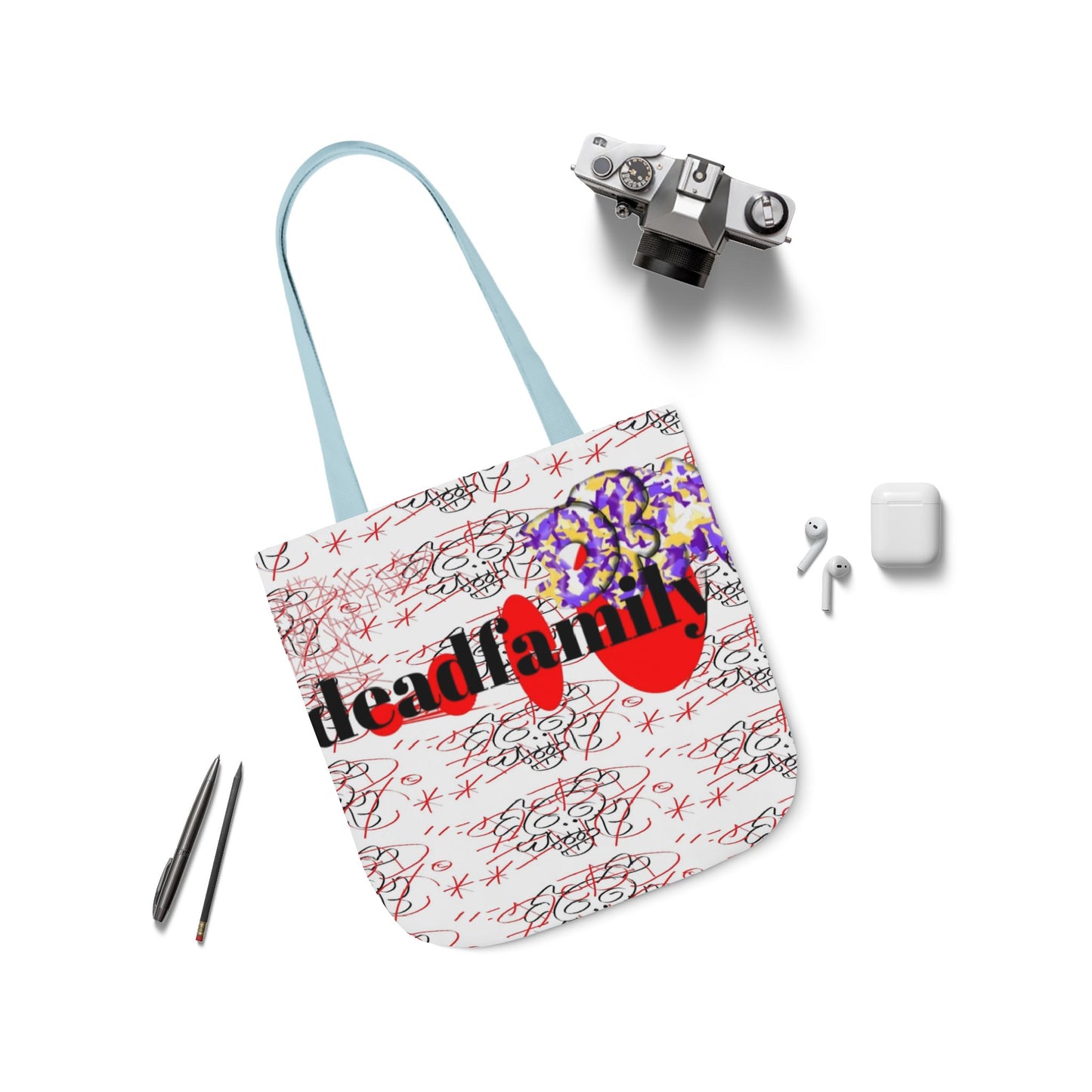DEADFAMILYMERCHANDISE © tomskull Canvas Tote Bags