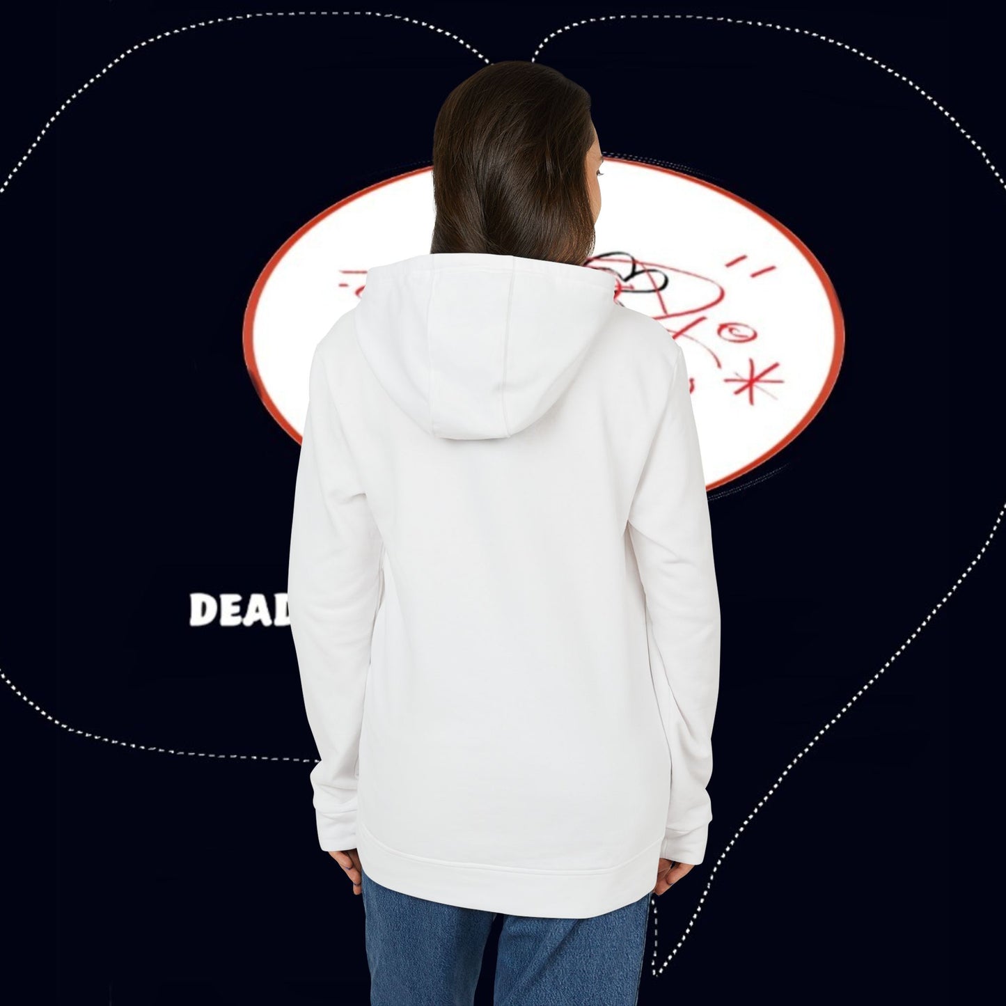 adidas® X deadfamil® Unisex Fleece Hoodie