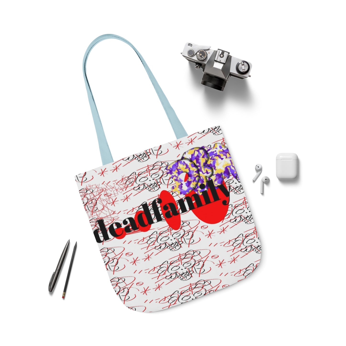 DEADFAMILYMERCHANDISE © tomskull Canvas Tote Bags