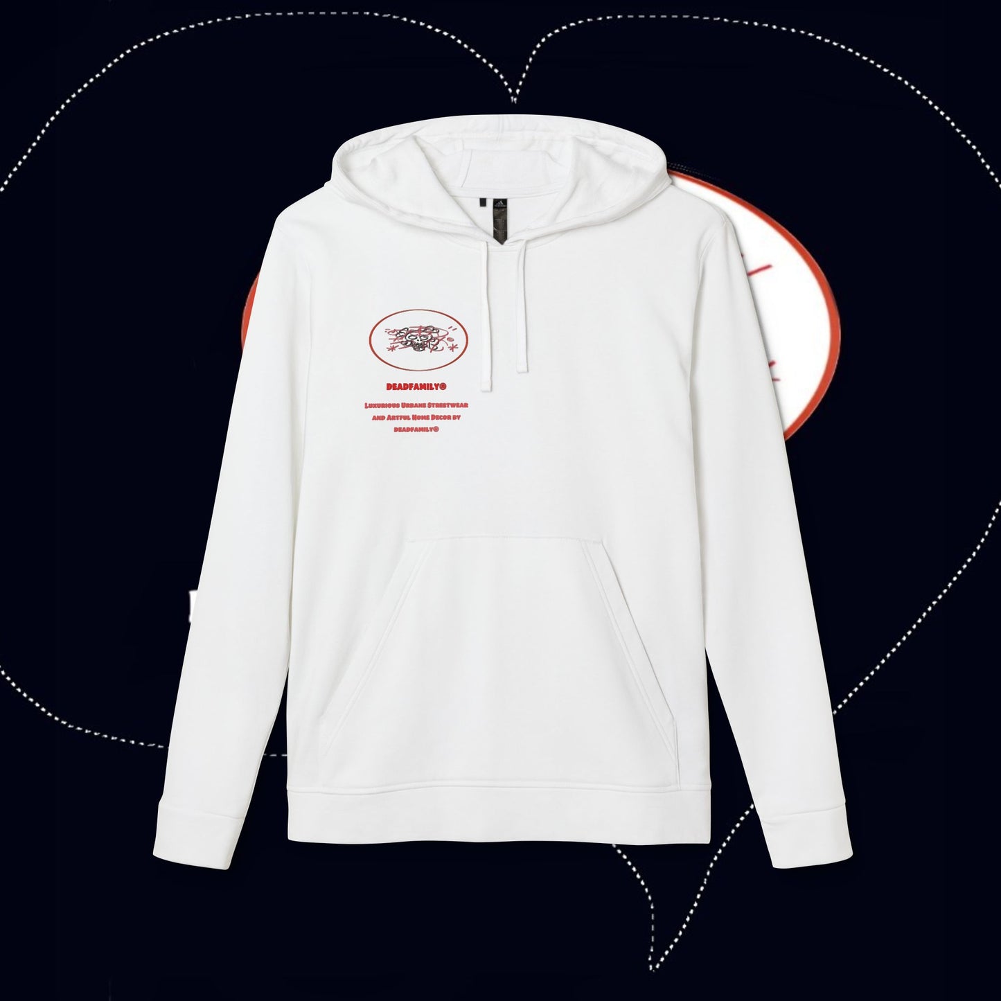 Deadfamily® X adidas® Unisex Fleece Hoodie