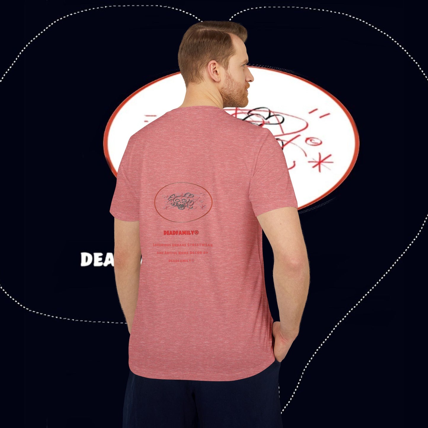 ADIDAS® X DEADFAMILY ® Unisex Sport T-shirt