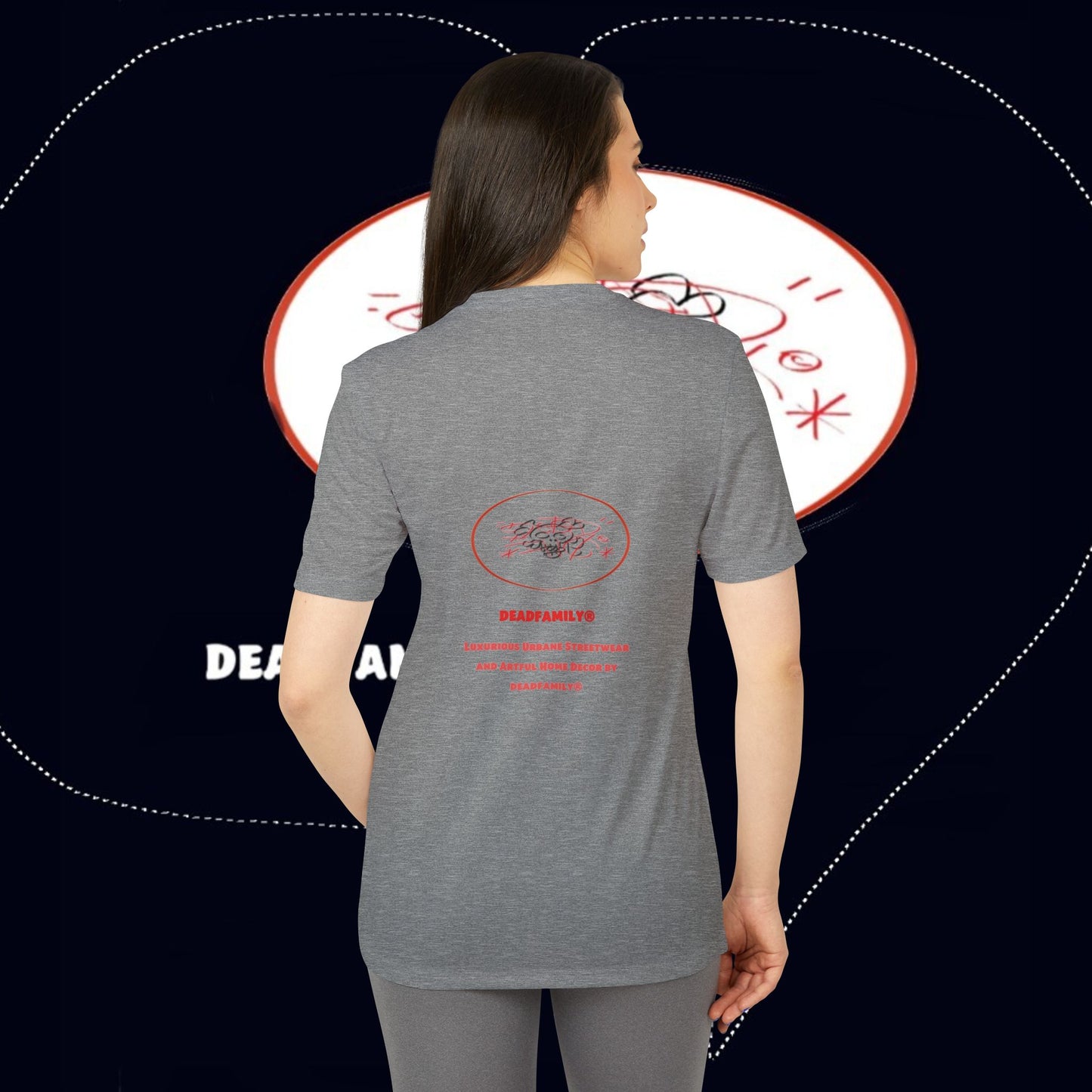 ADIDAS® X DEADFAMILY ® Unisex Sport T-shirt