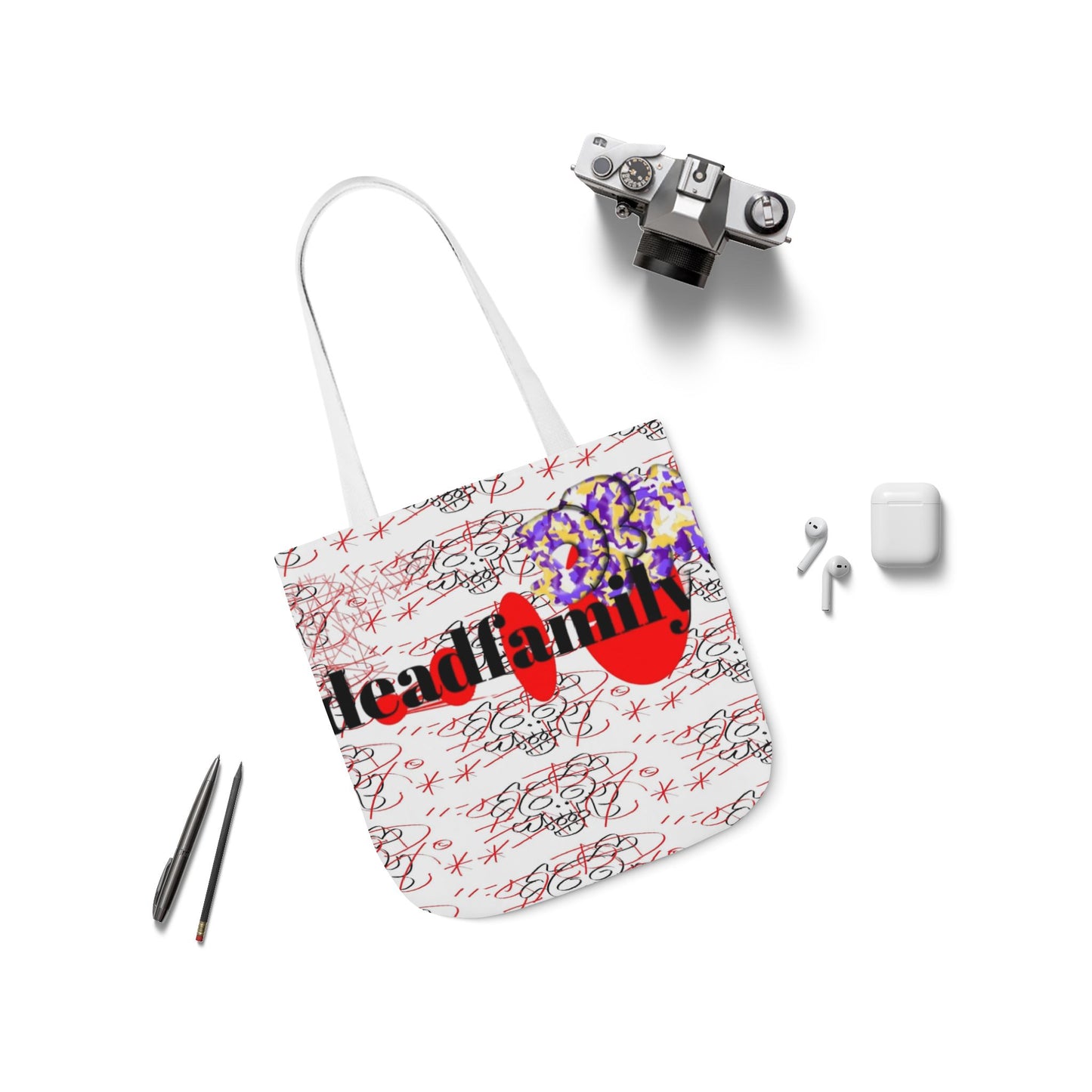 DEADFAMILYMERCHANDISE © tomskull Canvas Tote Bags