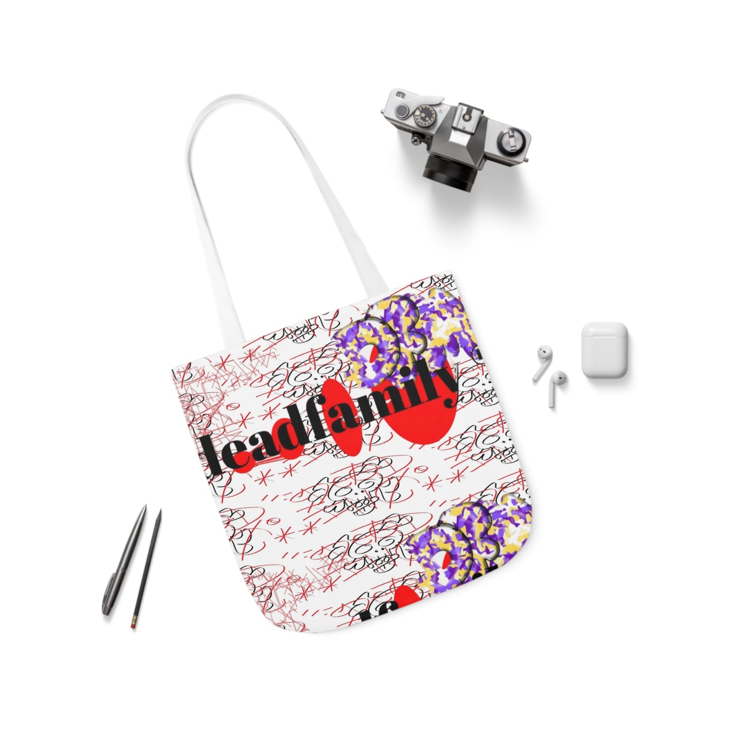 DEADINCMERCHANDISE © tomskull Canvas Tote Bags
