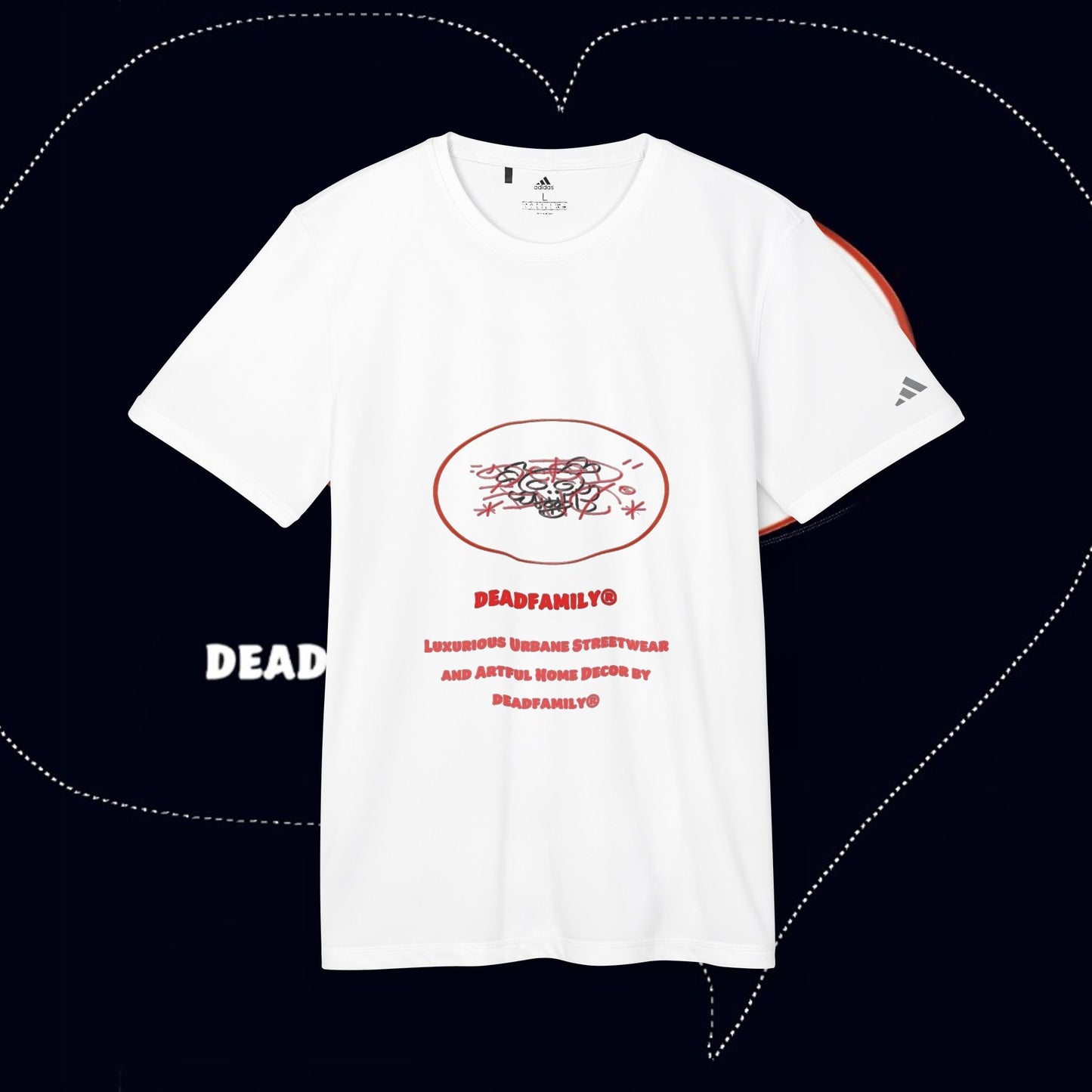 ADIDAS® X DEADFAMILY ® Unisex Sport T-shirt