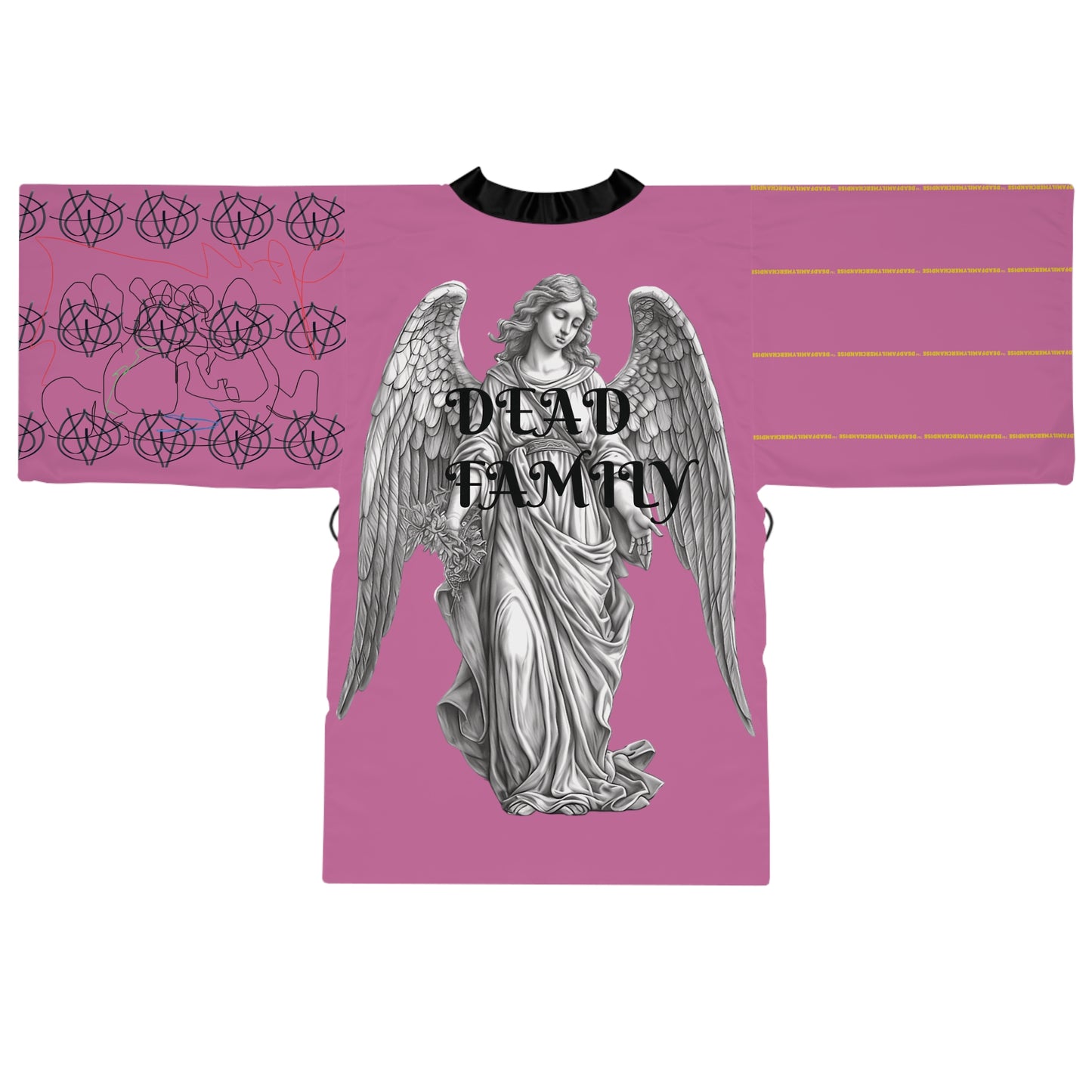 Deadfamily® Long Sleeve Kimono Robe