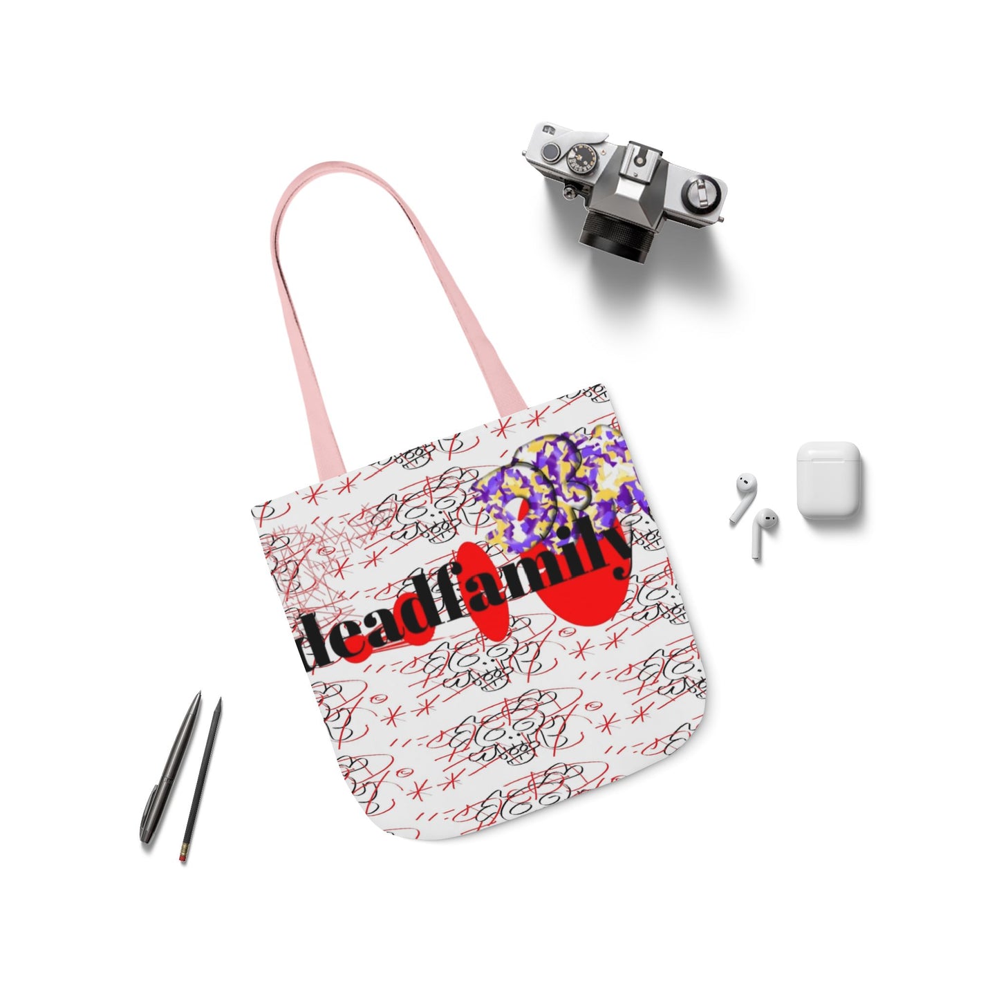 DEADFAMILYMERCHANDISE © tomskull Canvas Tote Bags