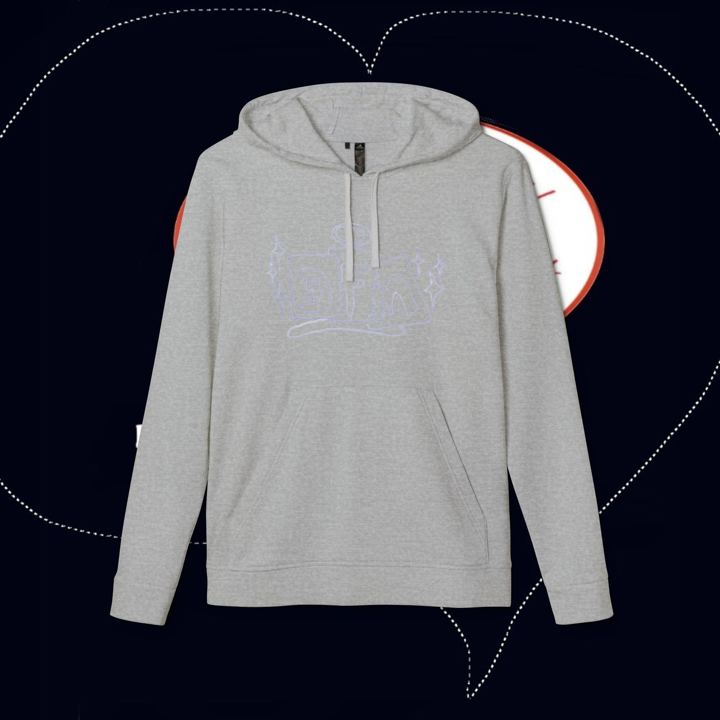 adidas® X deadfamil® Unisex Fleece Hoodie