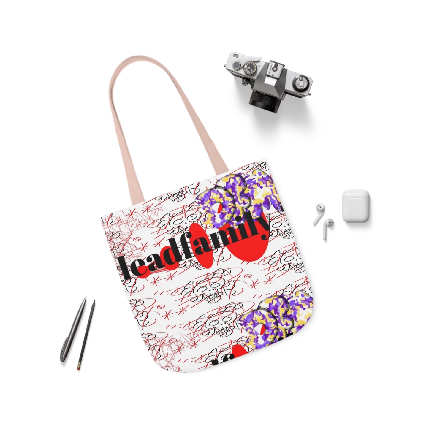 DEADINCMERCHANDISE © tomskull Canvas Tote Bags