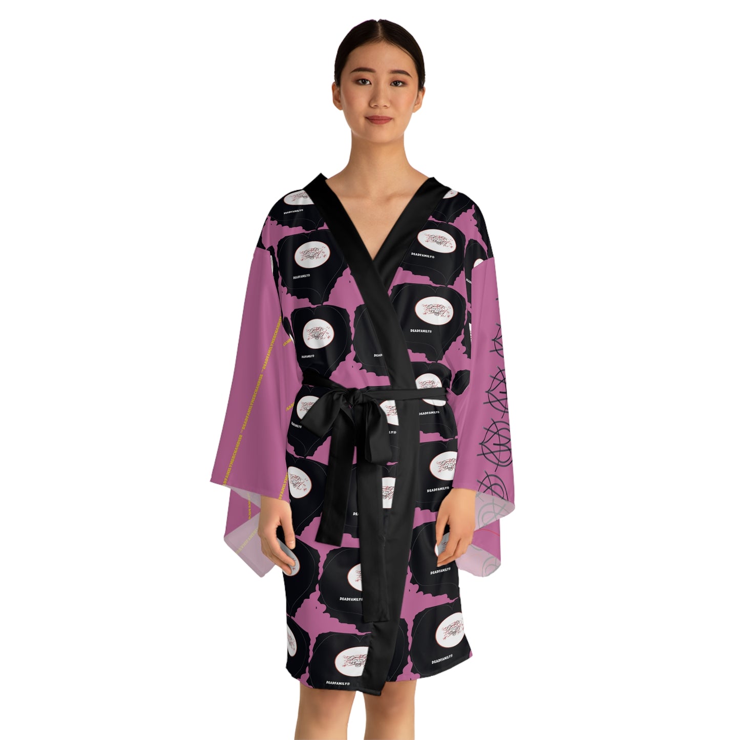 Deadfamily® Long Sleeve Kimono Robe