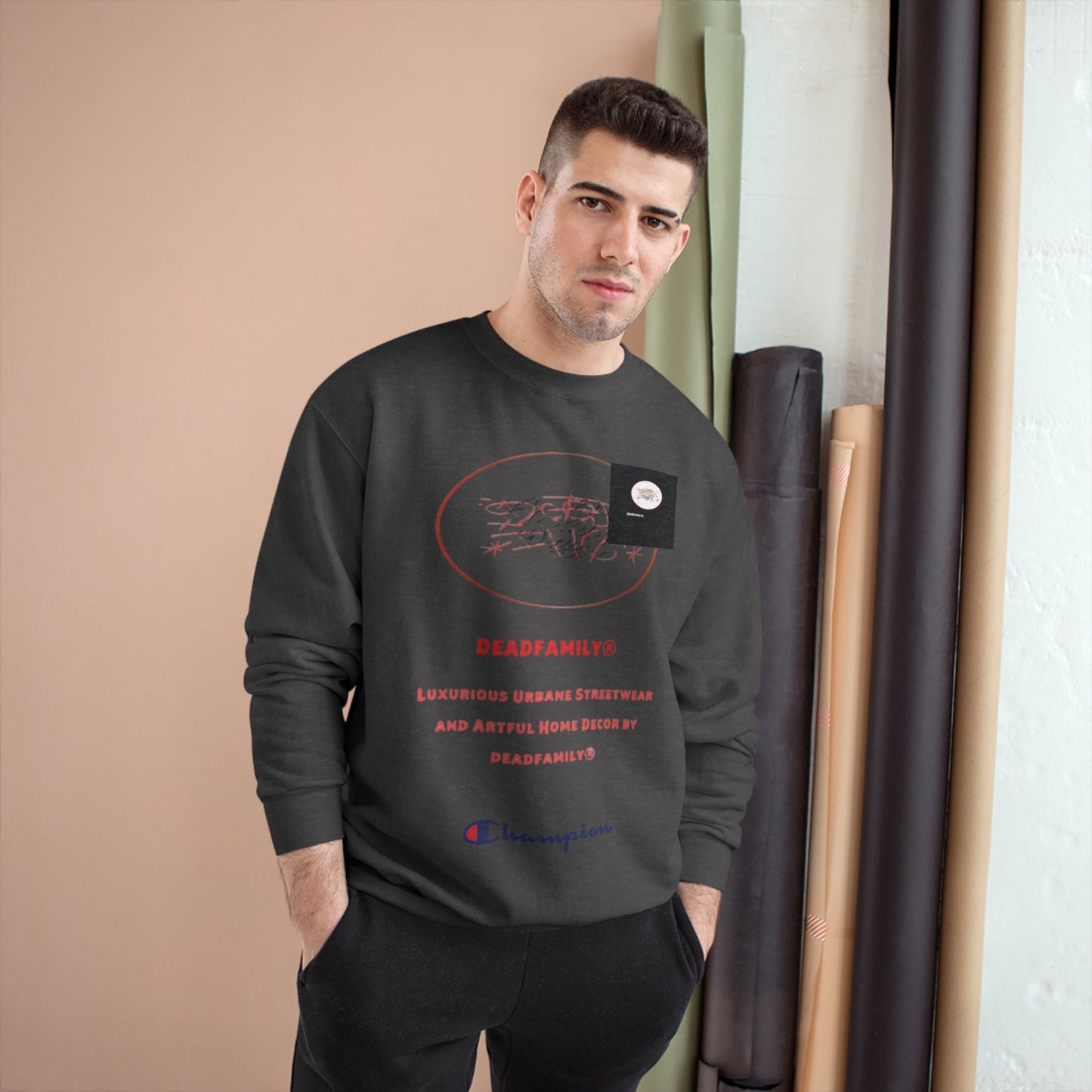 Champion® X DEADFAMILY® unisex sweatshirt