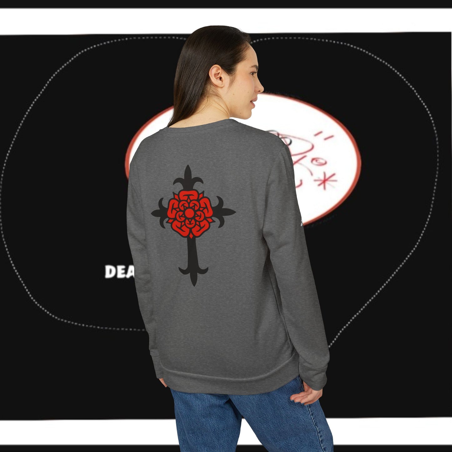 adidas X DEADfamily® Unisex Fleece Crewneck Sweatshirt