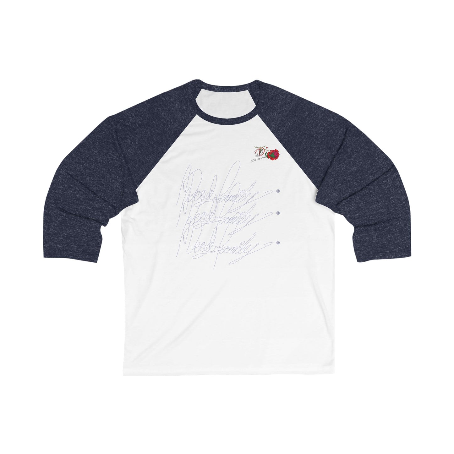 Deadfamily Unisex 3\4 Sleeve Baseball Tee