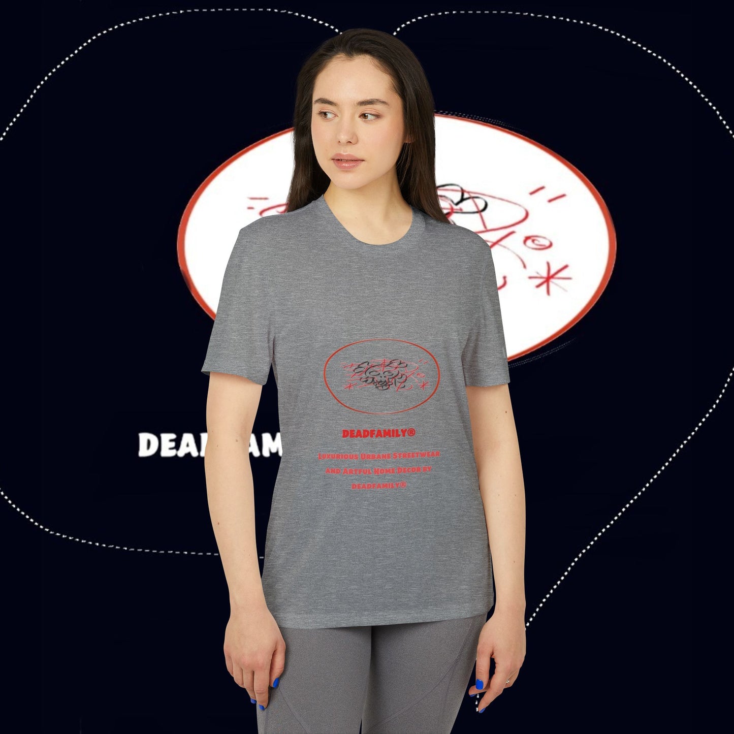 ADIDAS® X DEADFAMILY ® Unisex Sport T-shirt