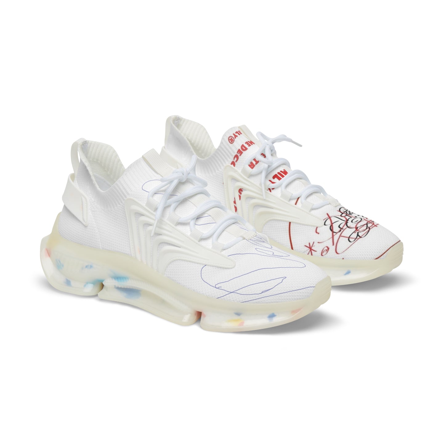 Deadfamily® designer Men's Mesh Sneakers