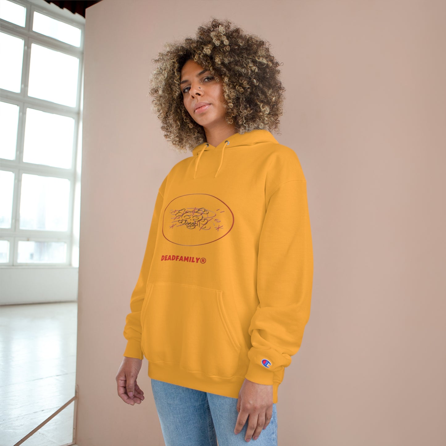 Deadfamily® X Champion® collaboration Hoodie