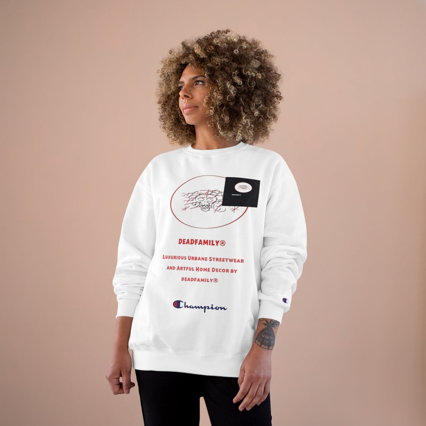 Champion® X DEADFAMILY® unisex sweatshirt