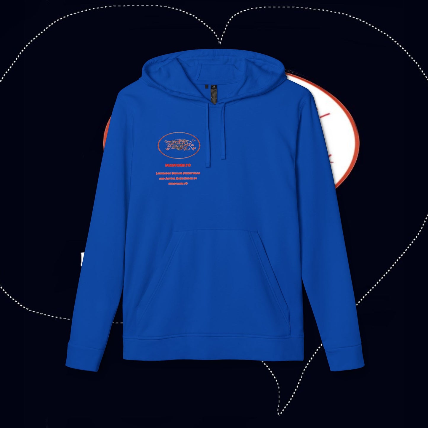 Deadfamily® X adidas® Unisex Fleece Hoodie