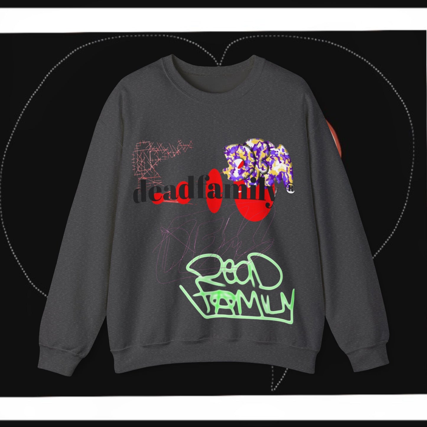 Deadfamily® ovadose Unisex Heavy Blend™ Crewneck Sweatshirt