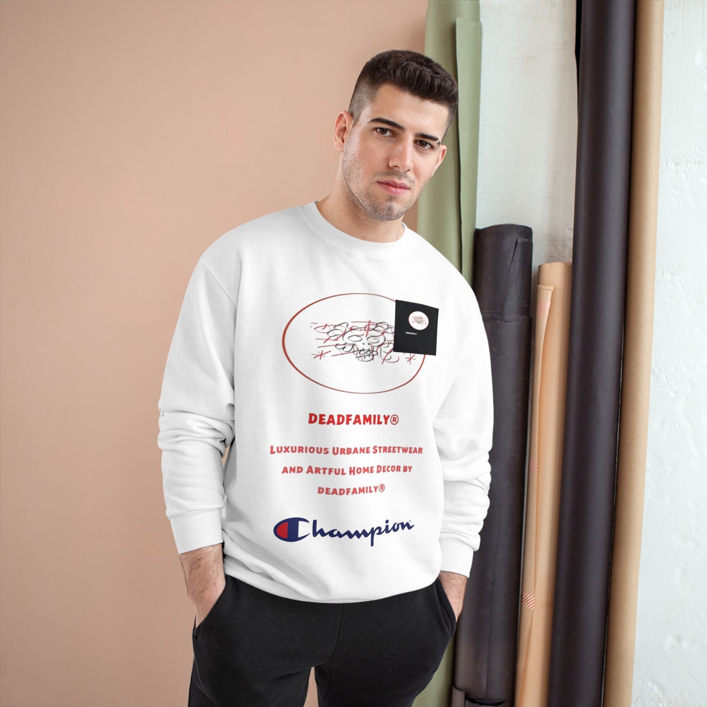 Champion® X DEADFAMILY®  unisex sweatshirt