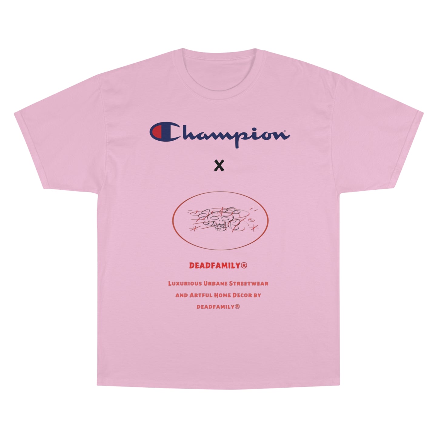 DEADFAMILY® X Champion®  T-Shirt collaboration