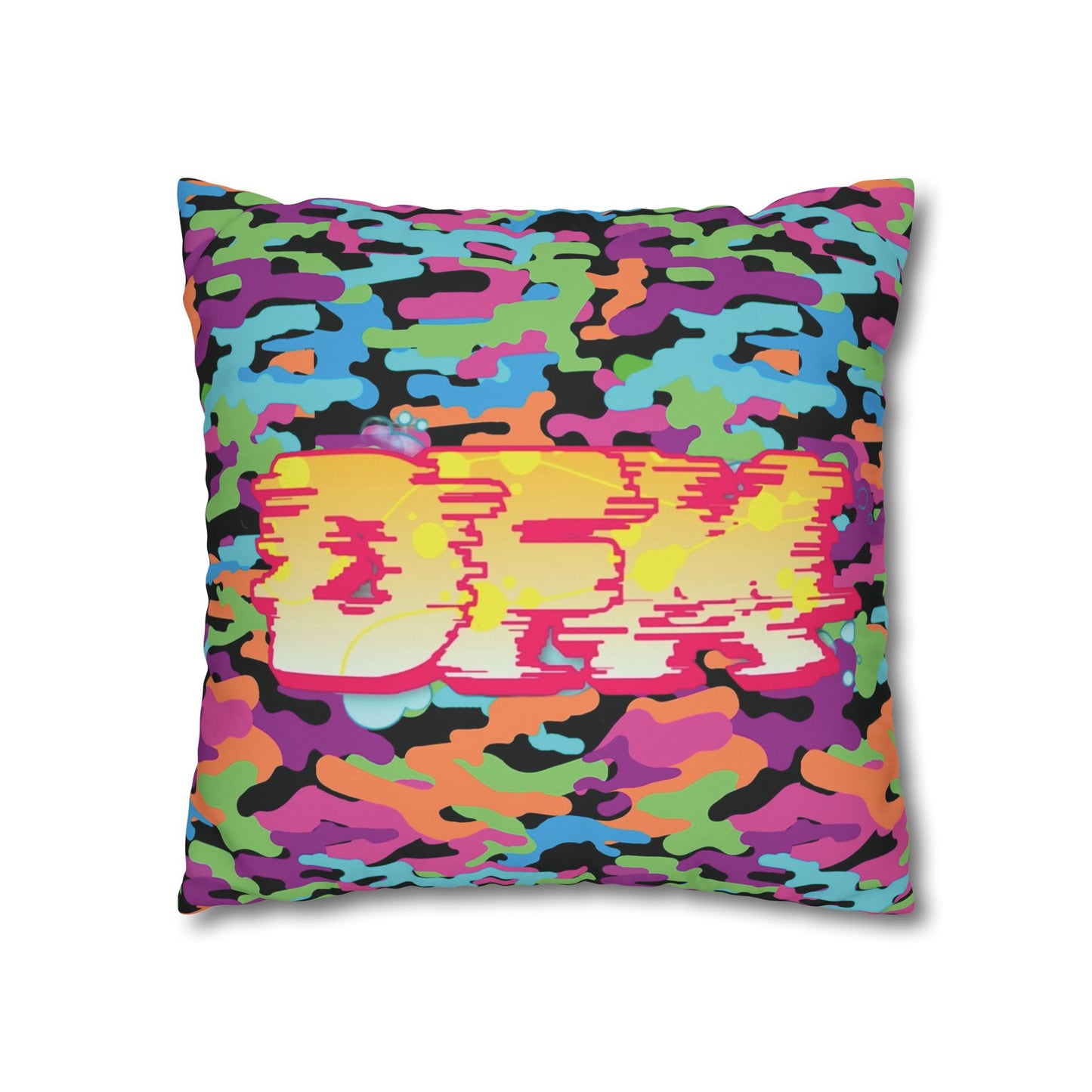 Deadfamily® Square Poly Canvas Pillowcase