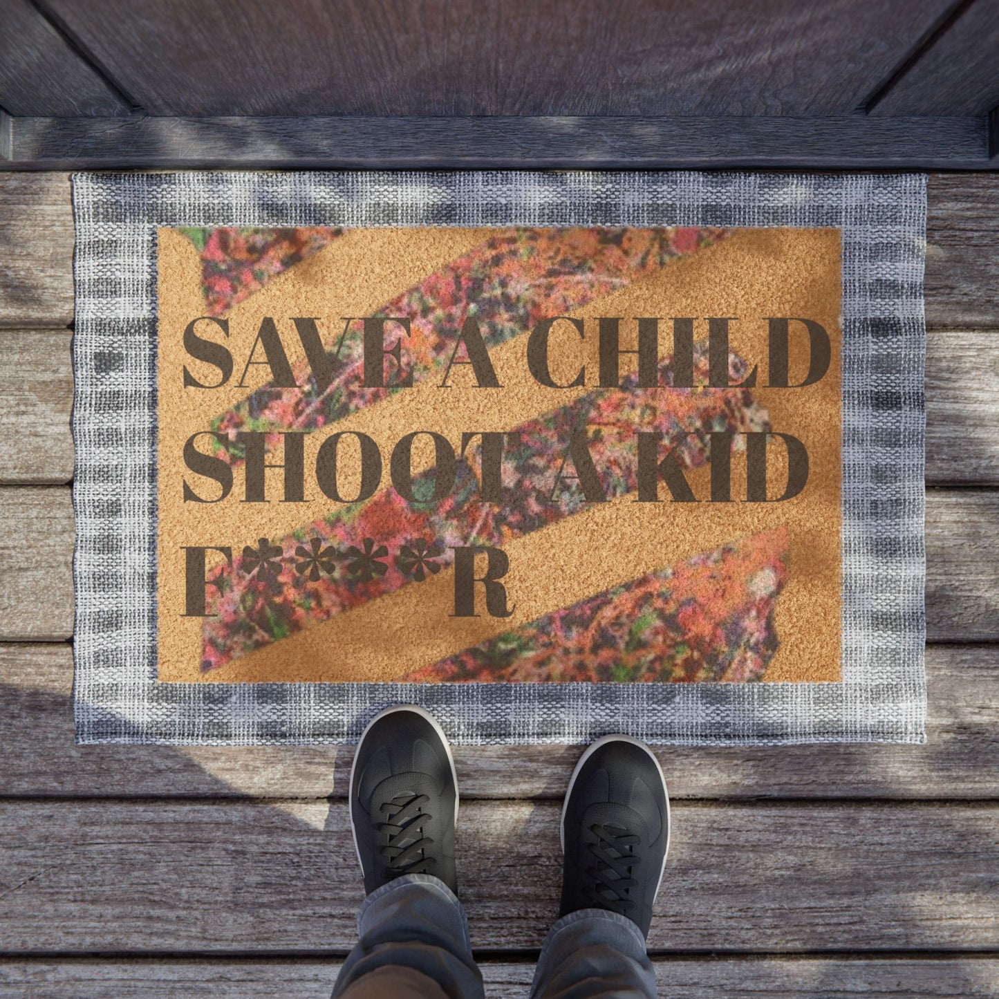 Shoot a cm doormat by Deadfamily®