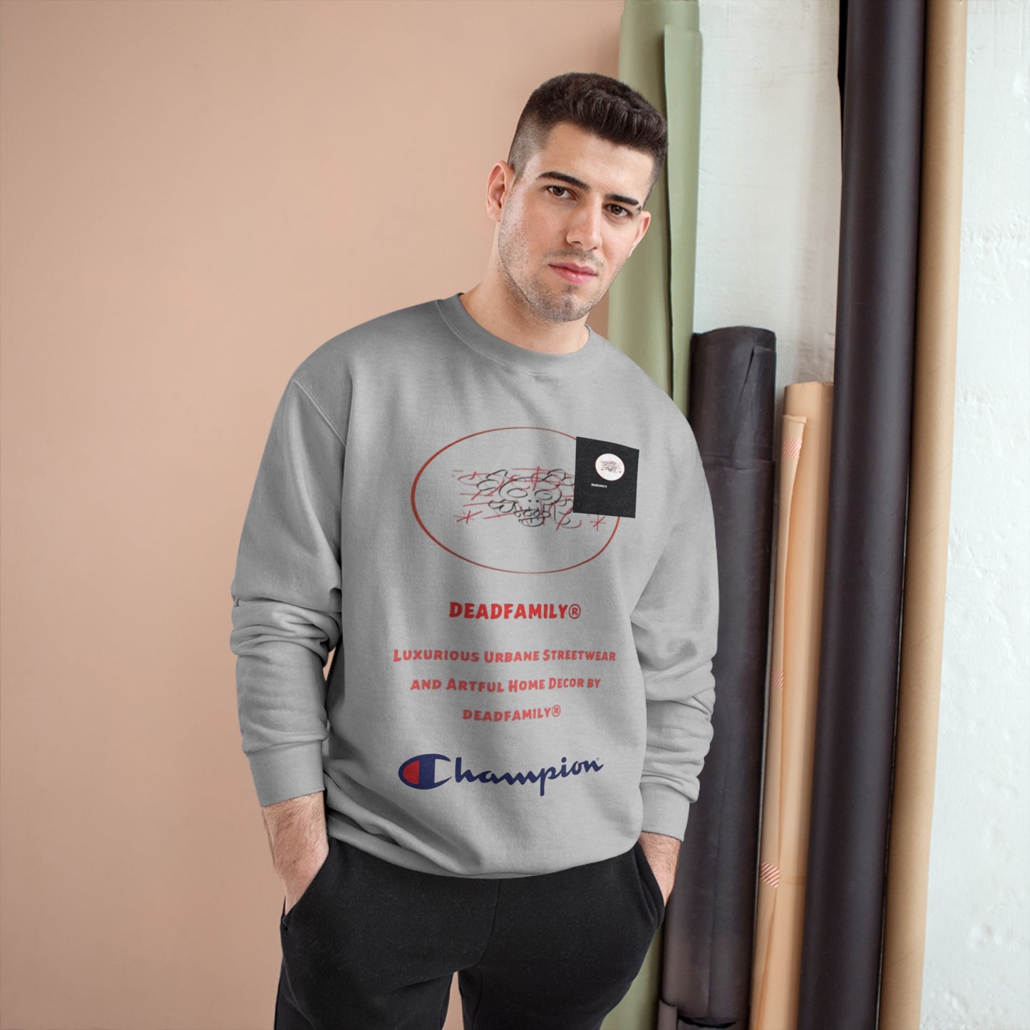 Champion® X DEADFAMILY®  unisex sweatshirt