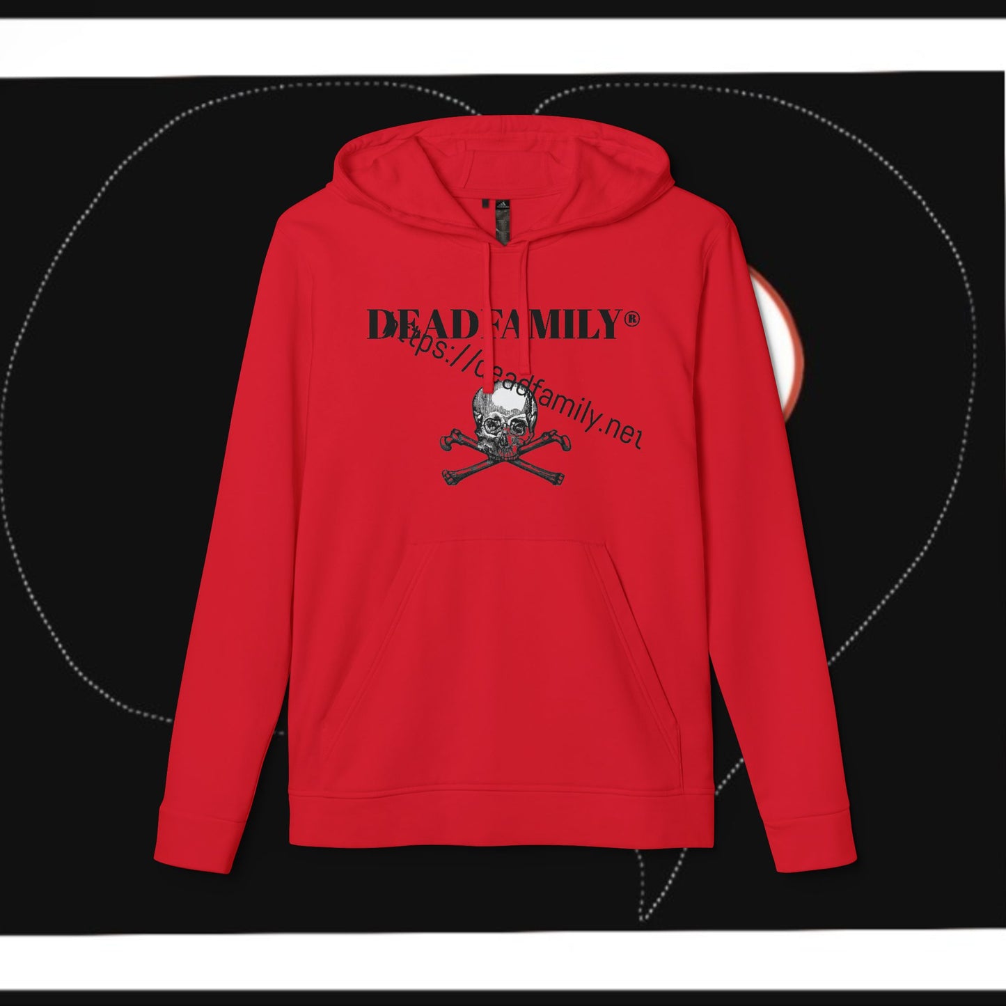 adidas X deadfamily  Unisex Fleece Hoodie